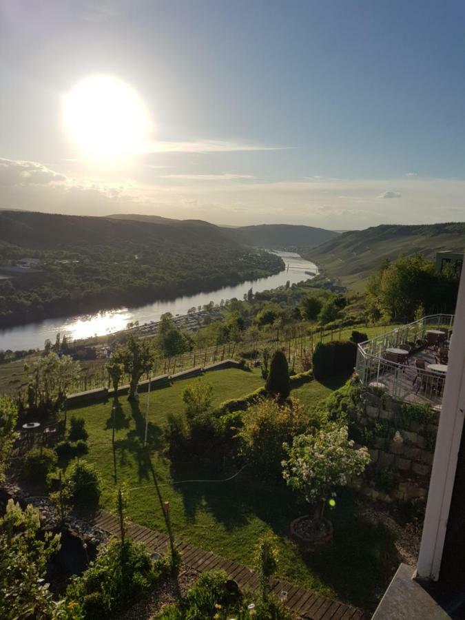 Apartment An Der Mosel 1 Graach Exteriör bild